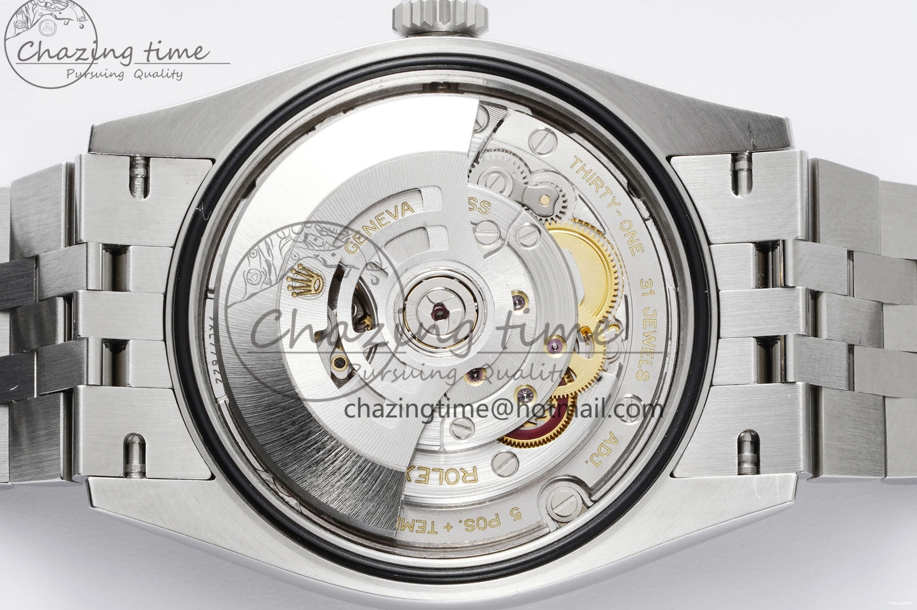 Bracelet Gray Edition 904L Green Roman Best Dial VR3235 Steel 126234 1:1 on DateJust Jubilee 36 Markers Clean 0506